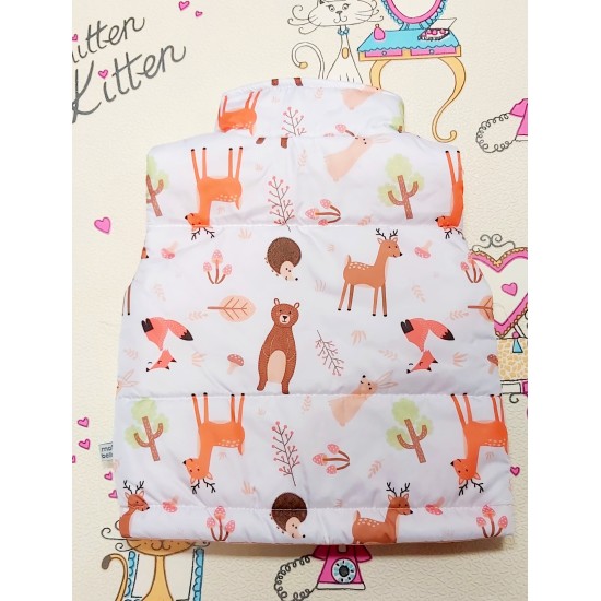 Бебешки преходен елек на горски животни