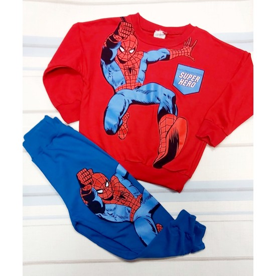 Детски комплект Спайдърмен с лека вата Детски комплект Спайдърмен с лека вата