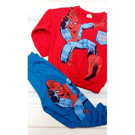 Детски комплект Спайдърмен с лека вата Детски комплект Спайдърмен с лека вата