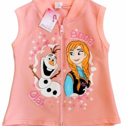 Детски елек с принцеса Елза и Олаф Детски елек с принцеса Елза и Олаф