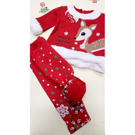 Детски Коледен комплект със Сърничка