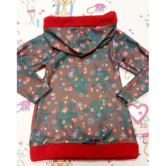 Коледна детска рокля ,,Дядо Коледа