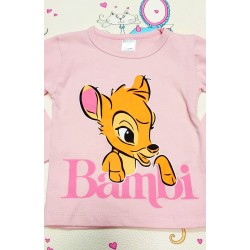 Детска блуза с Бамби в розово Детска блуза с Бамби в розово