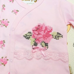 Бебешки комплект в розово  ROSES