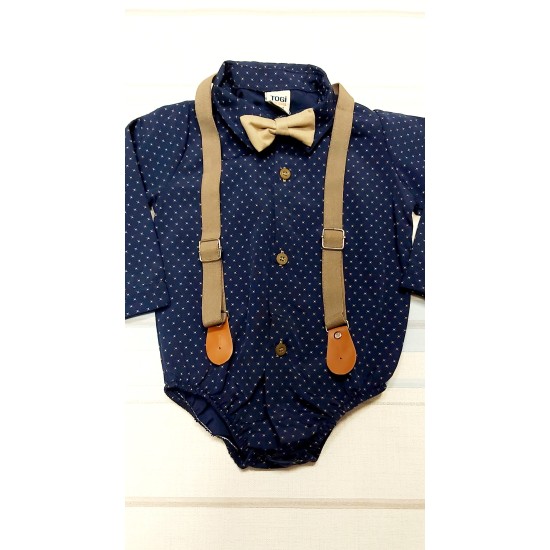 Детски елегантен комплект с тиранти  Джентълмен