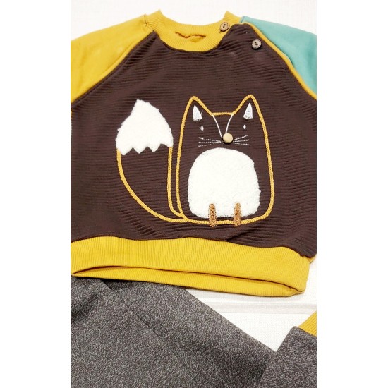 Бебешки комплект от 2 части с Катеричка Бебешки комплект от 2 части с Катеричка