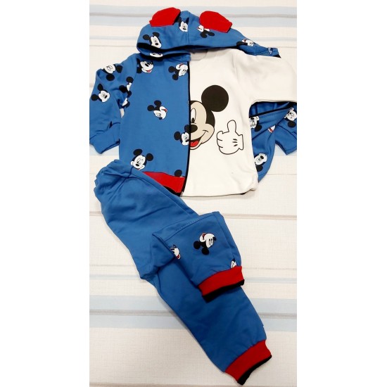 Спортен бебешки комплект от 3 части Мики 