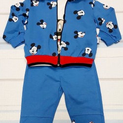 Спортен бебешки комплект от 3 части Мики 6м-18м Спортен бебешки комплект от 3 части Мики 6м-18м