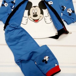 Спортен бебешки комплект от 3 части Мики 6м-18м
