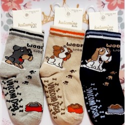 Детски чорапи със силикон  Doggy