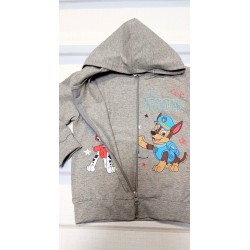 Детски суичър в сиво с Пес Патрул 86см-98см Детски суичър в сиво с Пес Патрул 86см-98см