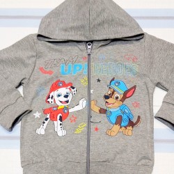 Детски суичър в сиво с Пес Патрул 86см-98см