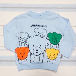 Бебешка светло синя блуза с мечета Бебешка светло синя блуза с мечета