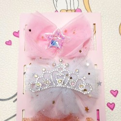 Комплект бебешки ленти за коса в кутия  Елза