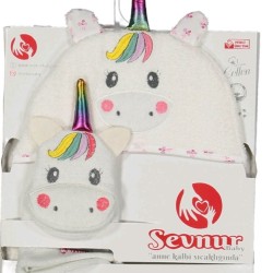 Луксозна бебешка хавлия Еднорог Луксозна бебешка хавлия Еднорог