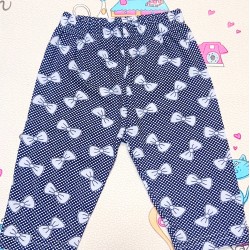 Летен къс клин в синьо на панделки Летен къс клин в синьо на панделки