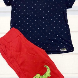 Комплект за момче с Крокодил от 2 части Комплект за момче с Крокодил от 2 части