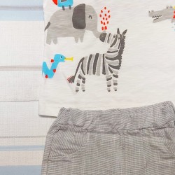 Детски комплект с диви животни от 2 части