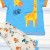 Детски комплект в синьо ,,Hello Giraffe