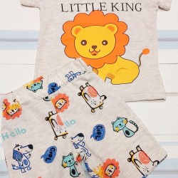 Детски комплект в бежово Little King Детски комплект в бежово Little King