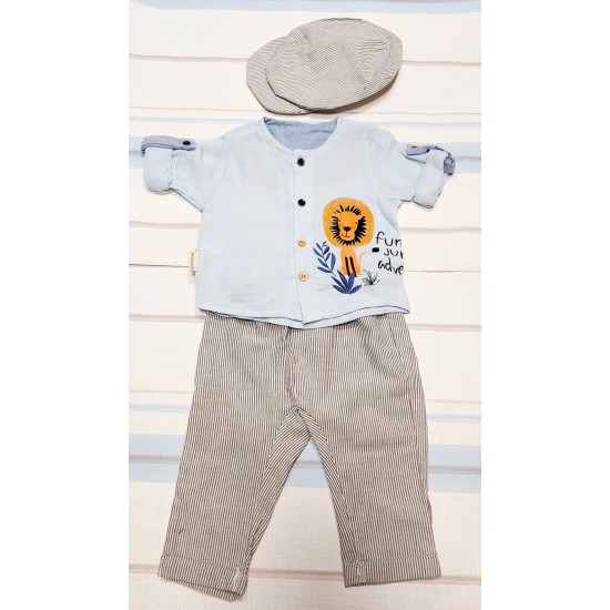 Бебешки комплект с шапка ,,Тигърче