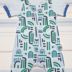 Бебешки гащеризон ромпър с цип Бебешки гащеризон ромпър с цип