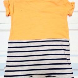 Бебешки ромпър с тигър и слонче Бебешки ромпър с тигър и слонче