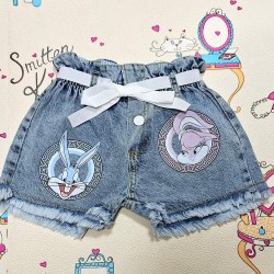 Къси дънкови панталони за момиче Къси дънкови панталони за момиче
