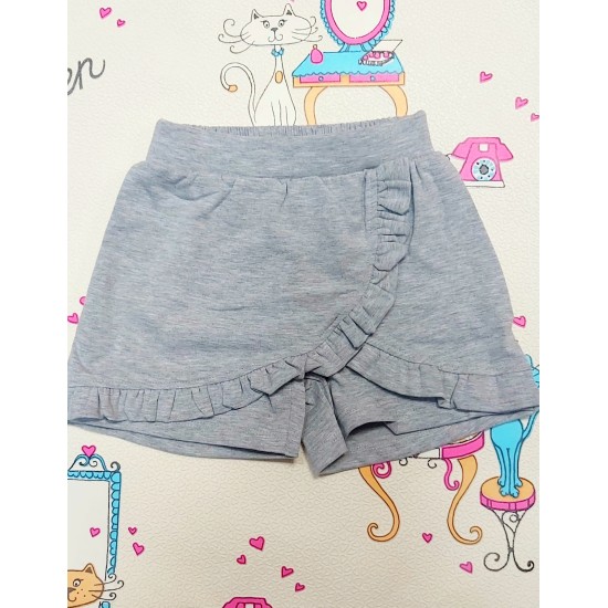 Детски къси панталони в сиво
