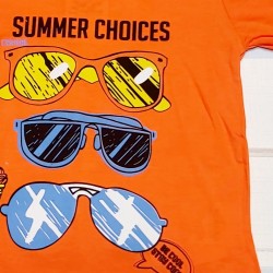 Детска оранжева тениска