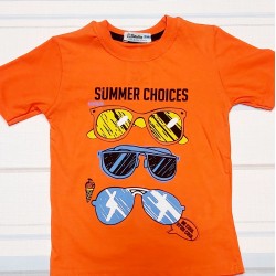 Детска оранжева тениска Детска оранжева тениска