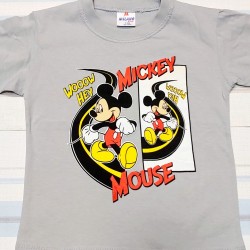 Детска тениска в сиво с Мики Маус Детска тениска в сиво с Мики Маус