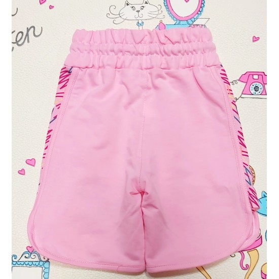 Къси розови панталони за момиче
