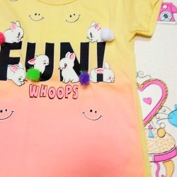 Детска тениска със зайчета 3Д Детска тениска със зайчета 3Д