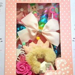 Кутия с красиви детски аксесоари за коса Еднорог Кутия с красиви детски аксесоари за коса Еднорог