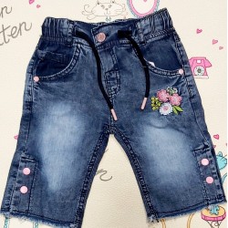 Детски дънкови къси панталони
