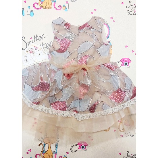 Детска официална рокля  Саня