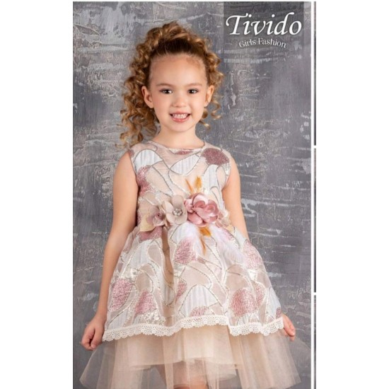 Детска официална рокля  Саня