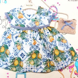 Детска рокля Лимони Детска рокля Лимони
