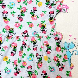 Детска трикотажна рокля с Мини