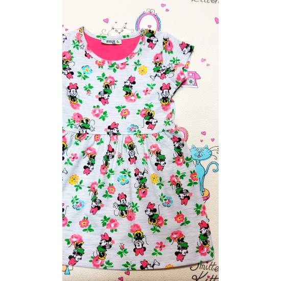 Детска трикотажна рокля с Мини Детска трикотажна рокля с Мини