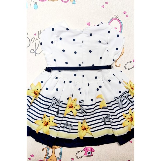 Детска рокля на точки  Лилия