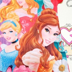 Детска рокля в корал с Принцеси Детска рокля в корал с Принцеси