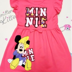 Детска цикламена рокля Мини Детска цикламена рокля Мини