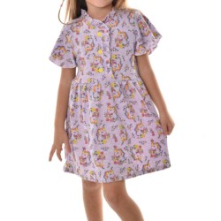 Детска рокля в лилаво  Еднорози