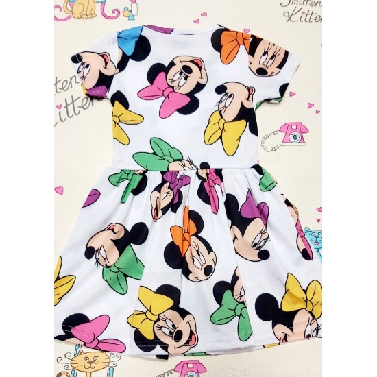 Детска рокля с Мини Маус