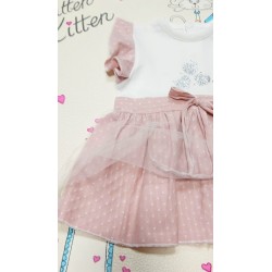 Бебешка рокля на точки  Лейла