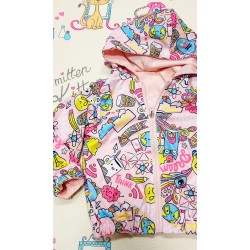 Двулицево шушляково яке с качулка Алисия Двулицево шушляково яке с качулка Алисия