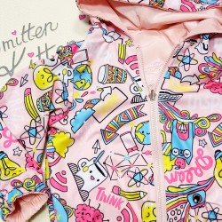 Двулицево шушляково яке с качулка Алисия Двулицево шушляково яке с качулка Алисия