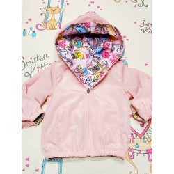 Двулицево шушляково яке с качулка  Алисия